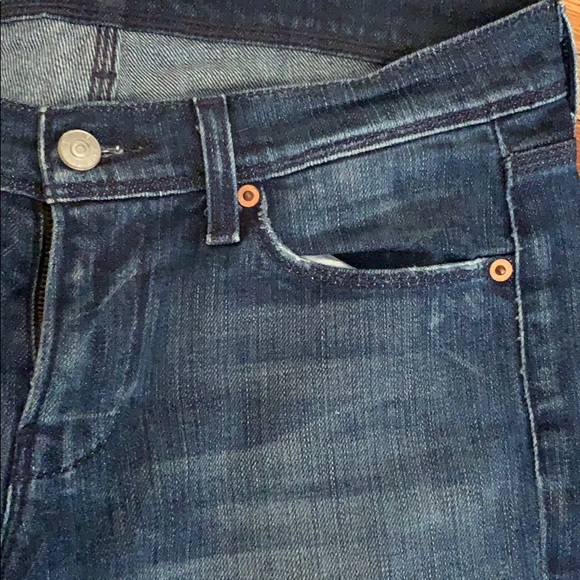 7 for all Mankind dark bootcut jean sz 28 - Picture 5 of 6